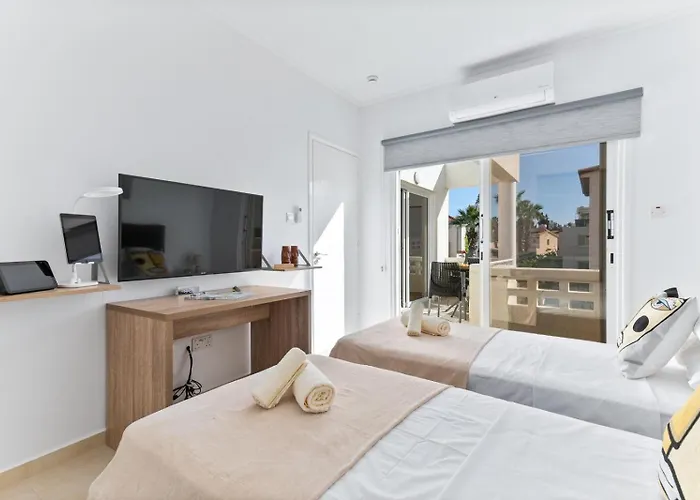 Mycyprusstay-kasandra Luxury 2 Bedroom Townhouse Lejlighed